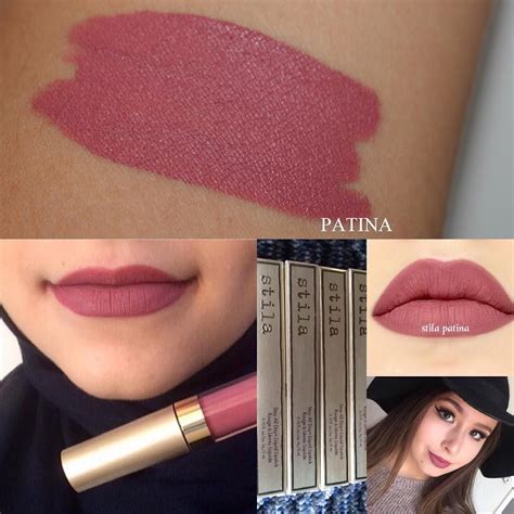 stila stay all day liquid lipstick patina dior rosewood|stay all day liquid lipstick.